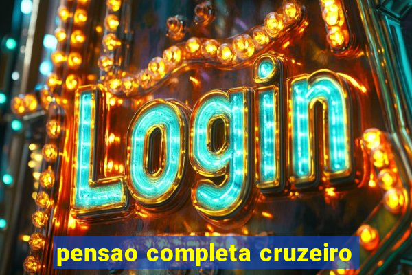 pensao completa cruzeiro